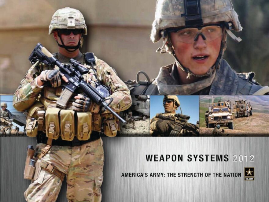 2012 Weapon Systems Handbook Networking The Soldier U S