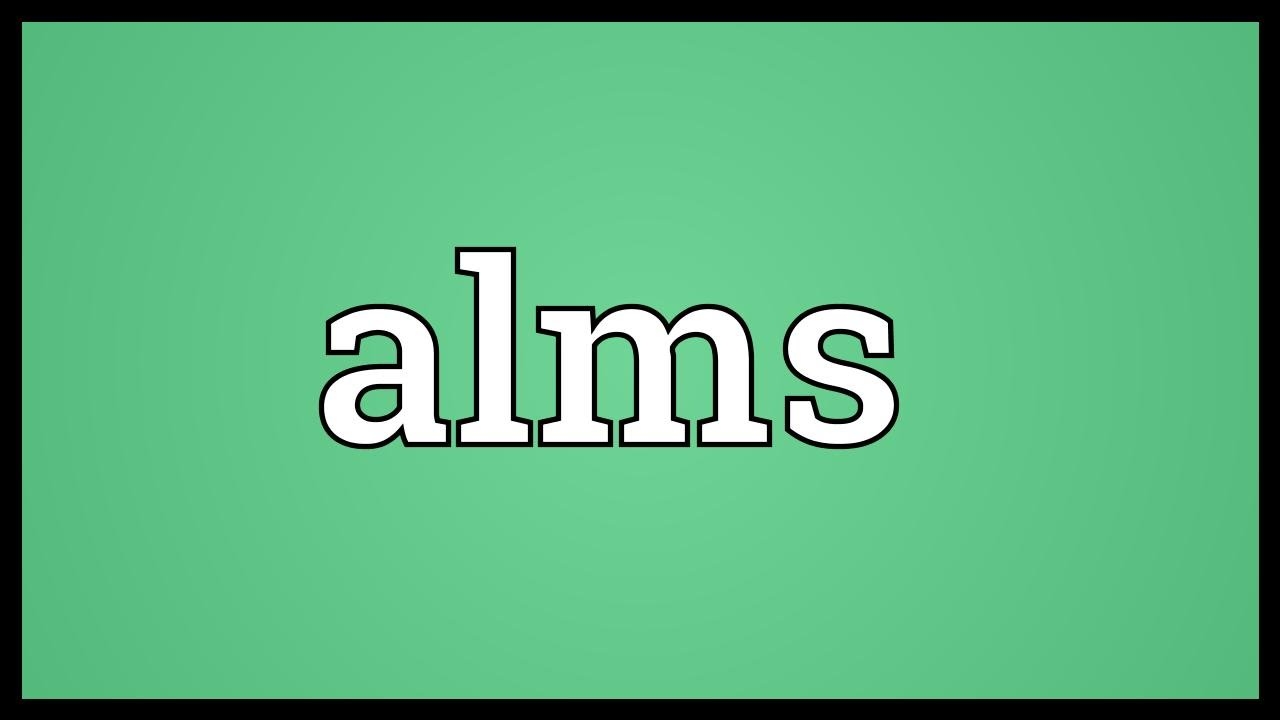 Alms Meaning YouTube