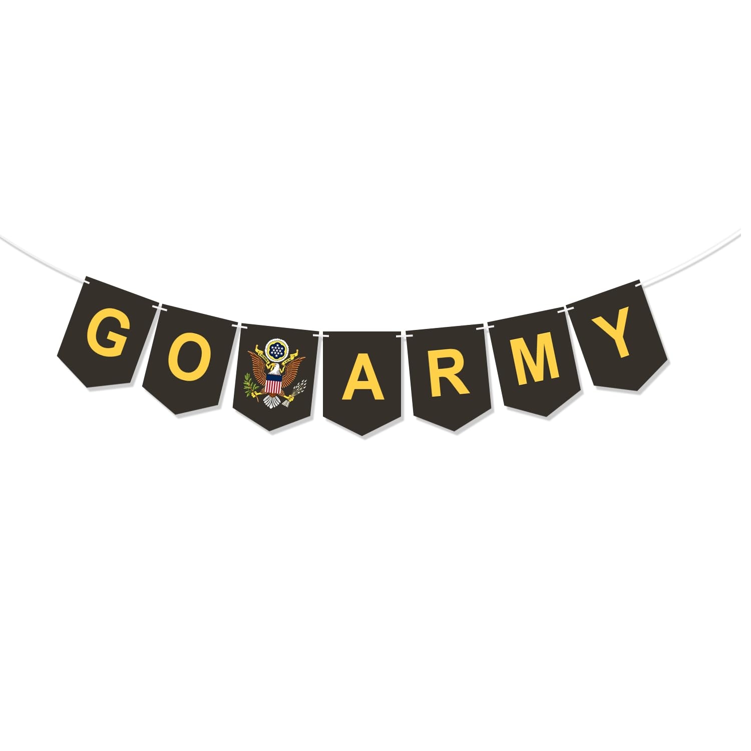 Amazon Military Go Army Banner America Military Army Going Away Party Decoration Home Kitchen