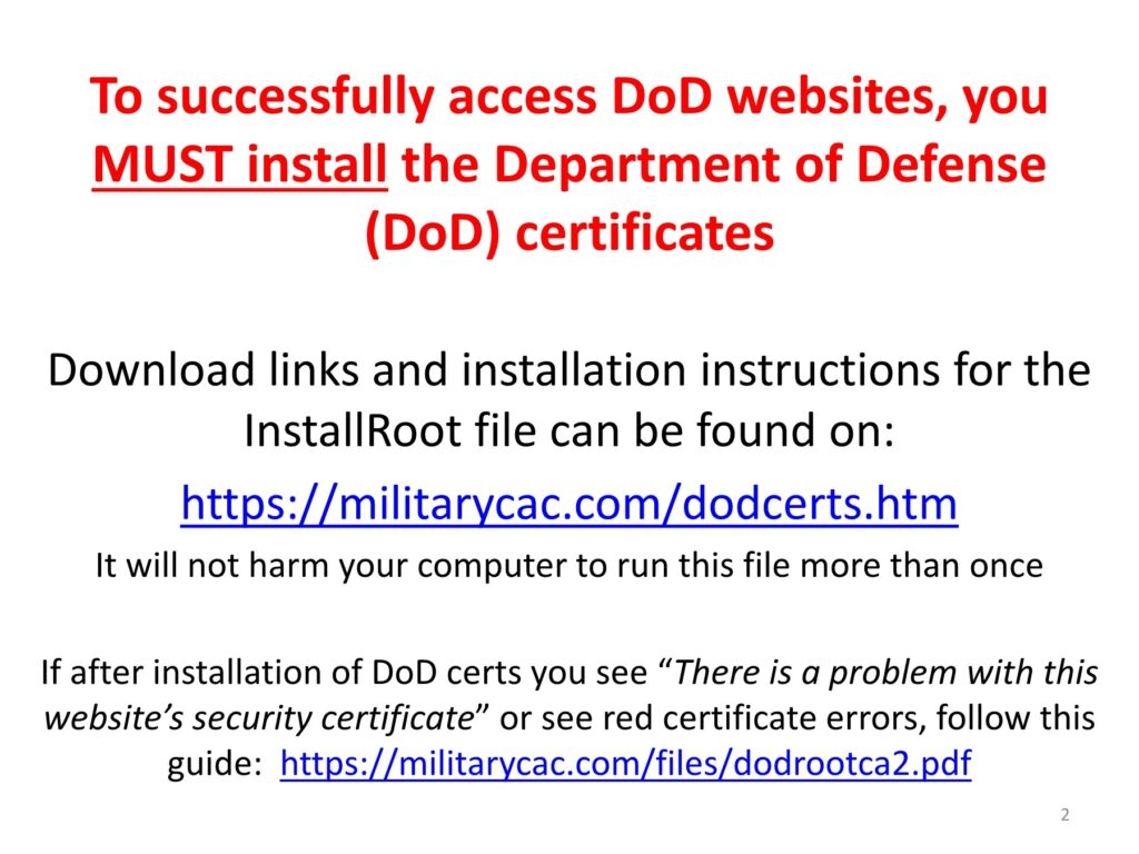 How To Download Trusted Certificates For Army Ako And Alms
