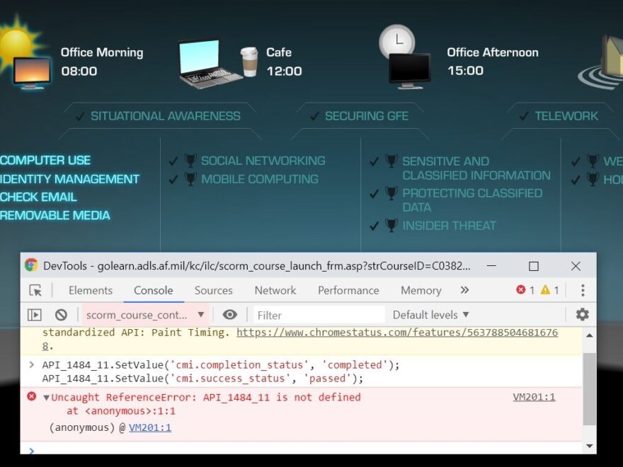 Cyber Awarness Challenge Scripts Not Working Issue 12 Clutch152 scripts GitHub
