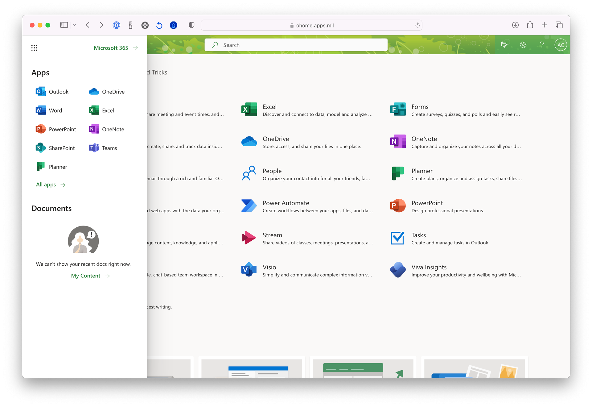 Discover The Power Of The Army 365 Dashboard Unlocking Productivity For ArmyConnect 