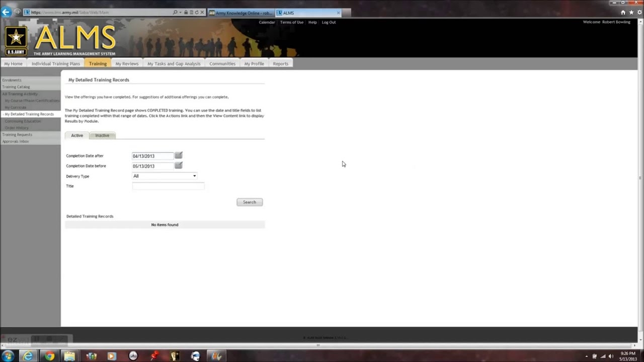 Enroll And Complete Course On ALMS YouTube