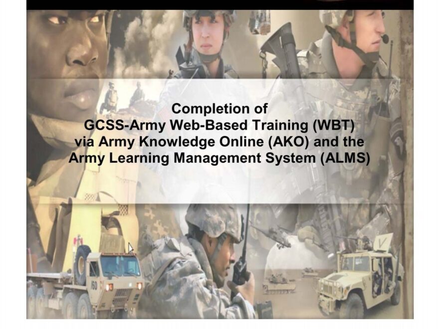 Full ALMS WBT User Guide GCSS Army U S Army