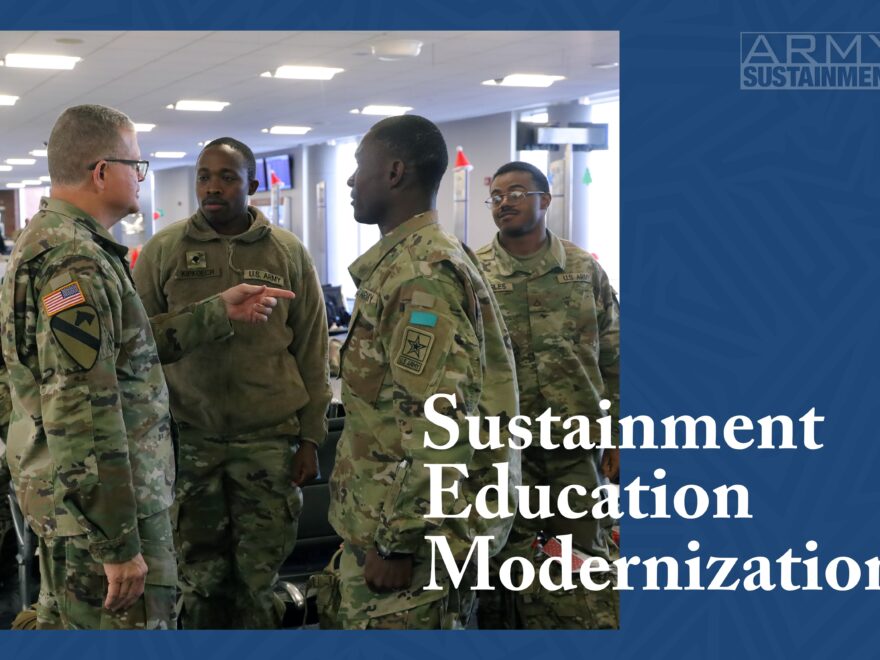Sustainment Education Modernization Building The Army Of 2030 Article The United States Army